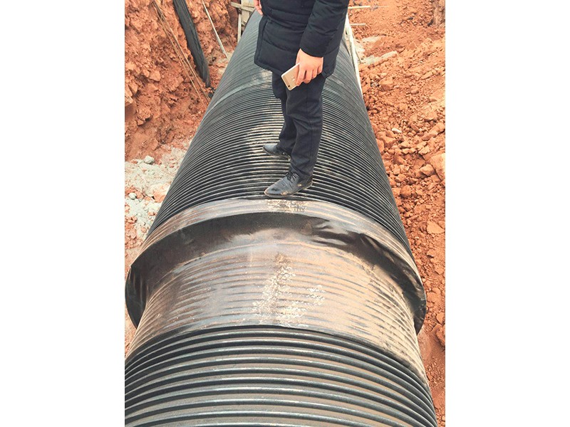 hdpe塑钢（gāng）缠绕管