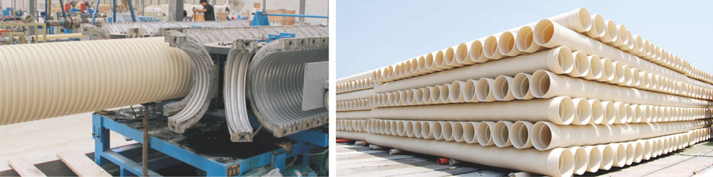[樱桃视频牌]PVC-U 雙壁波紋管生產工藝