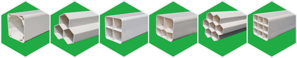 [樱桃视频牌] PVC-U 通訊用多孔管產品簡介